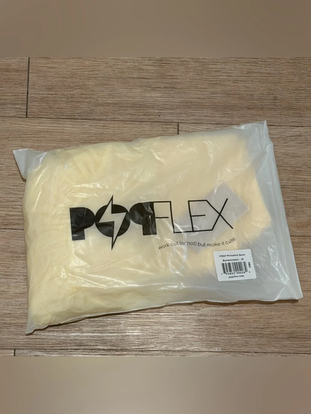 POPFLEX Pirouette Skirt in Buttercream Yellow - Picture 3 of 4